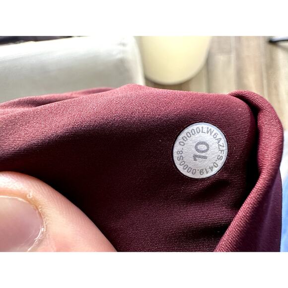 Lululemon Fast & Free Crop 23" *Mesh Size 10 Special Edition - Picture 5 of 11